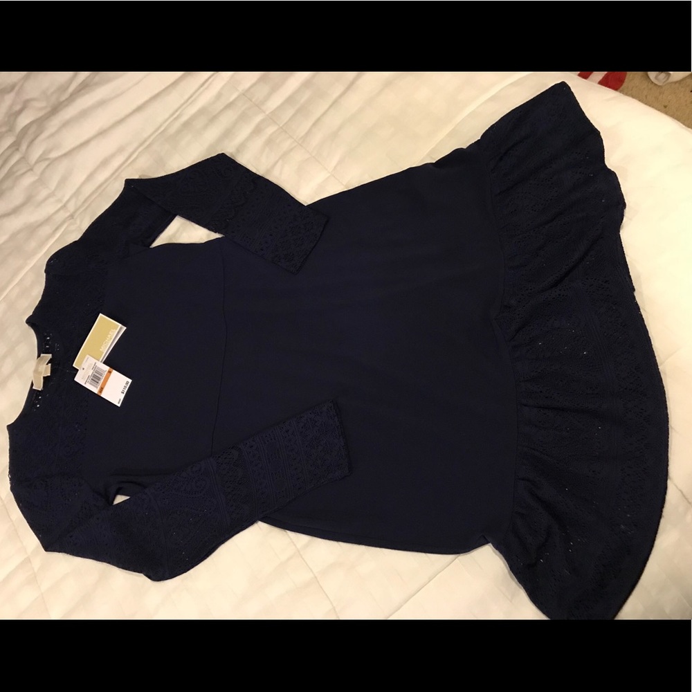 Michael Kors Mini Long Sleeve Dress